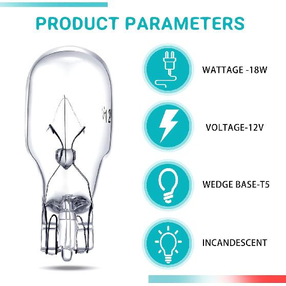 Ландшафтные лампочки T5 12 Вольт 18 Ватт Ландшафтные лампы Низковольтные Световые См
