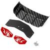 RC Car Tail Wing RC Rear Wing Carbon Fiber Rear Wing for Losi 1/24 Micro-B 2WD Buggy Upgrade Parts