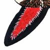 1Pc Sew Big Dog Head Embroidery Patch Embroidered Applique Animal Patches For Clothes Coat Hound Appl