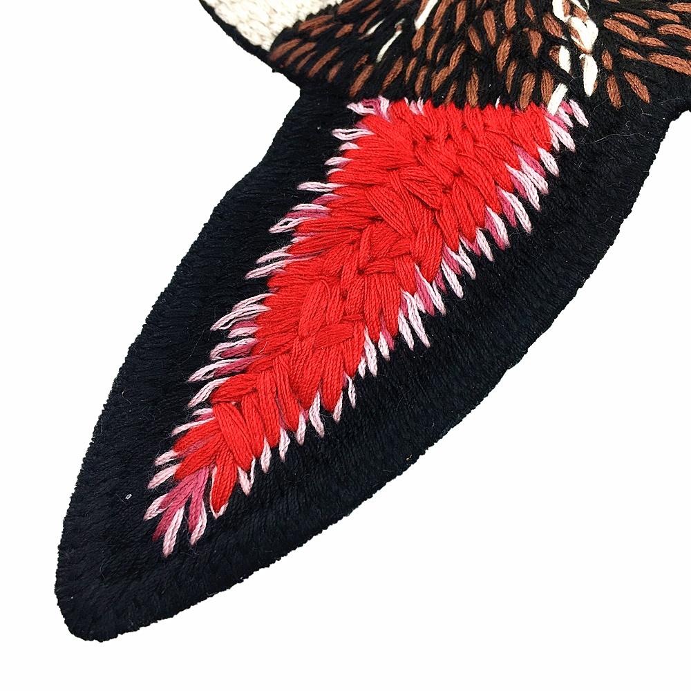 1Pc Sew Big Dog Head Embroidery Patch Embroidered Applique Animal Patches For Clothes Coat Hound Appl