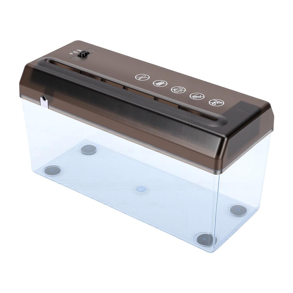 Electric USB Shredder Strip Cut Desktop A4 Paper Shredder For Home Secure Document Disposal