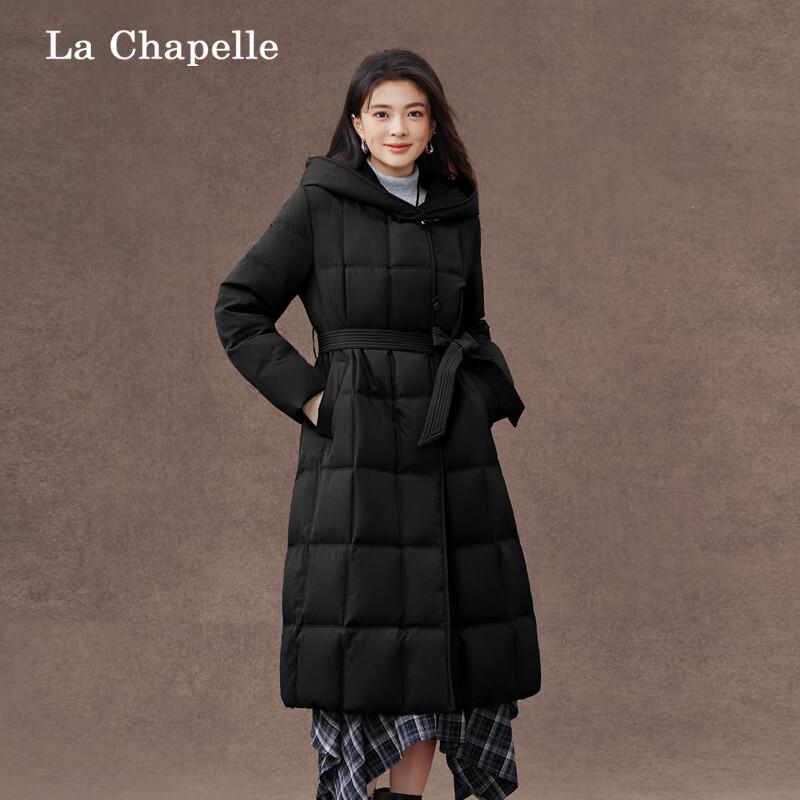 Женский длинный пуховик La Chapelle с капюшоном