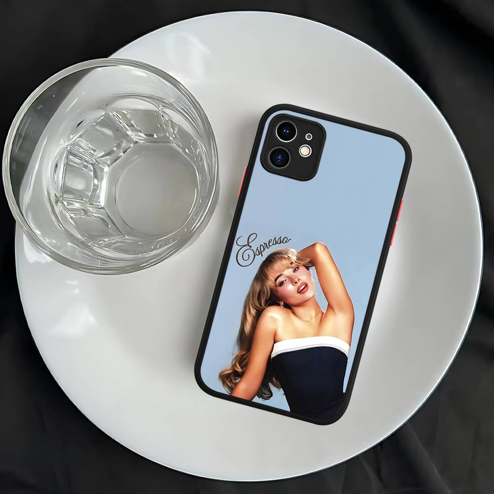Певец S-Сабрина К-Карпентер Для IPhone 16 13 15 11 12 14 Pro Max 15 16 Plus X XS MAX Матовый чехол для телефона