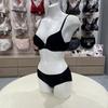 Triumph Black Everedge Freshbra Hampanty Set  Tbwbrr13tbwbpr13bk 
