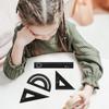 4 шт./компл. принадлежности для студентов, инструменты для рисования, транспортир из алюминиевого сплава, прочный инструмент для математической геометрии, детский инструмент