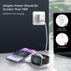 Foldable Wireless Charger 2 In 1 For Iphone 14pro /15/13/12 15w Magnetic Wireless Chargers For Apple Watch 8/airpods Pro