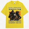 Whatever Daddy Wants Daddy Gets Wolf Graphic Tshirt Unisex Unisex 90s Vintage Popular T Shirts Oversized Cotton Casual T Shirt Male