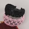 Trendy Flower For Girls Wash Face Hollow Headband Korean Head Wrap Women Hair Hoop Lace Hairbands