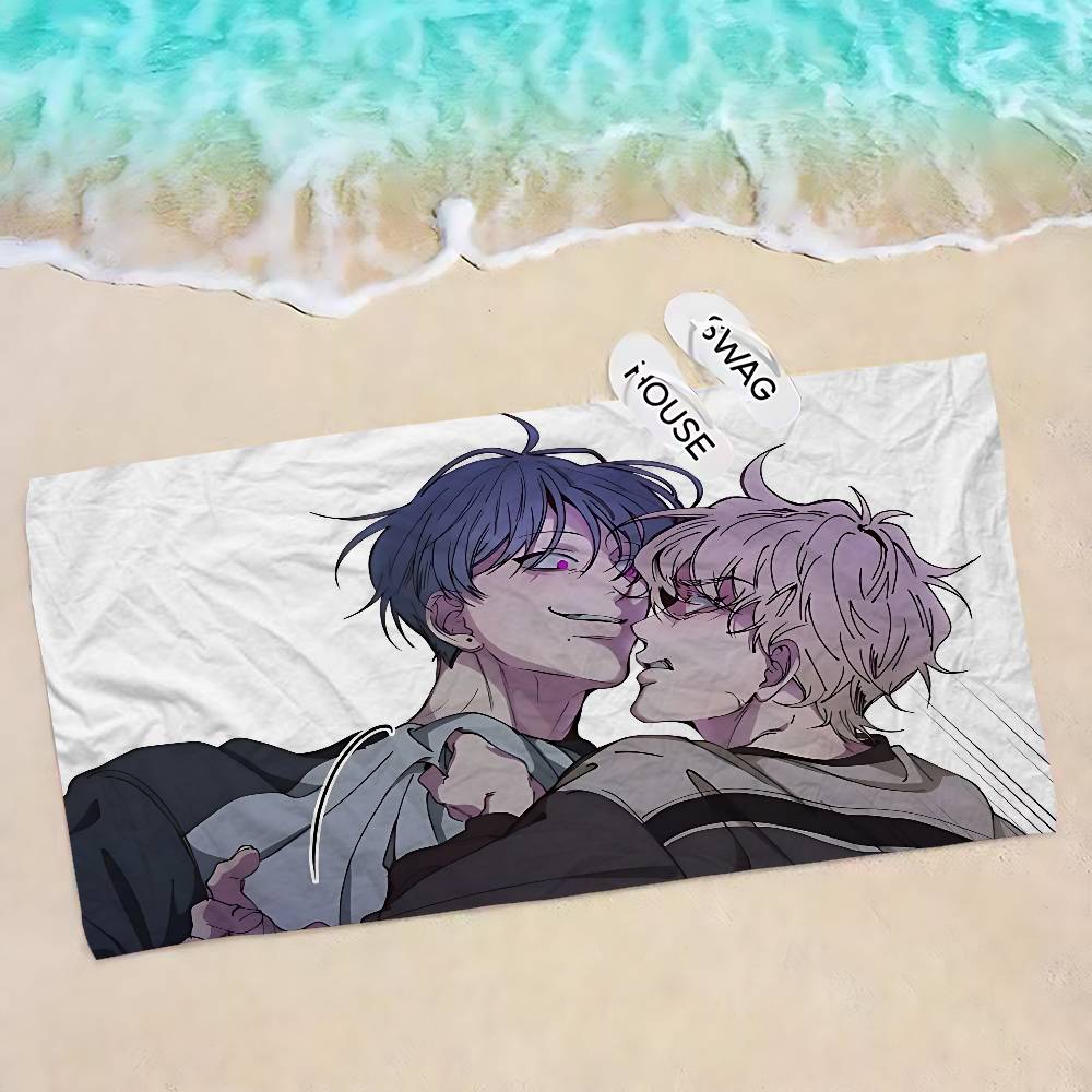 negative Love bl Big Microfiber Beach Towels Quick Dry Towel Sand Beach Towels Pool Towel for Travel Swim Pool Yoga