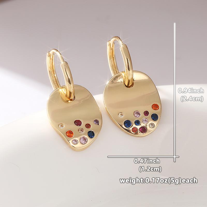 Городские летние ночи Сапфировые мини-серьги - Женские помолвочные свадебные серьги - Благородные и элегантные подарки для нее