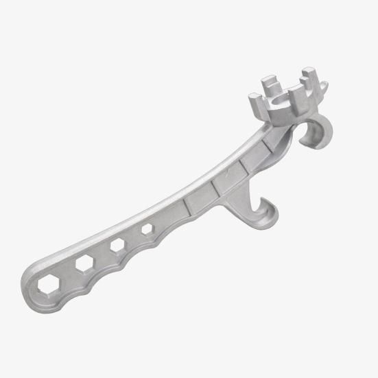 Bucket Opener, 3-in-1 Multi-Function Lid Wrench for 5 to 55 Gallon Buckets, Ergonomic Non-Slip Grip Aluminum Alloy Tool