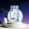 Чехол для телефона 'Блестящие водные блики' для Samsung Galaxy A73, A72, A71, A70, A53, A52, A51, Другие Мягкий черный чехол