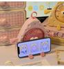 Cute Cheese Mini Electric Desktop Fan: Summer Office & Dorm Stand Charger