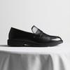 Pascologen MS2435-BK Penny Loafer Slit Black-MS2435-BK