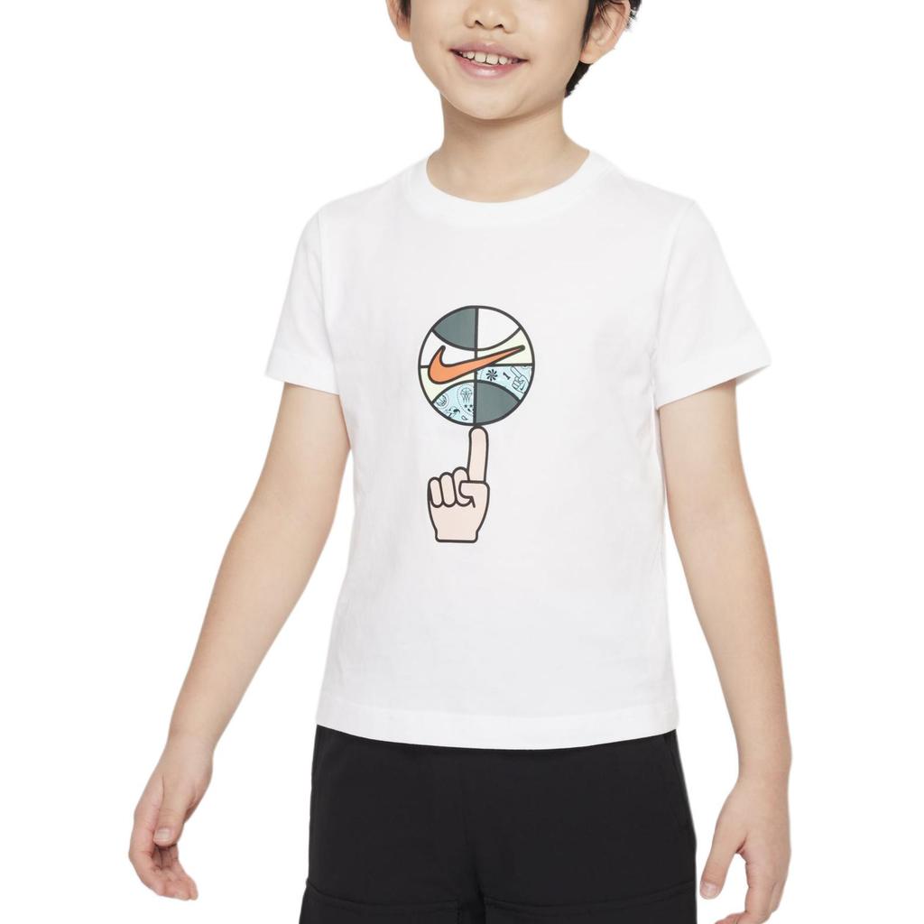 Nike T Shirt White Children Aged 3 7 Years Old HM9262-100