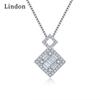 Женское ожерелье Lindon, кулон из медного сплава, циркон, модный подарок