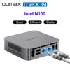 Мини-ПК OUMAX N100 12-го поколения Intel N100 16 ГБ DDR4 500 ГБ SSD Win11 Pro Dual 1000M LAN Wifi5 BT5.0 настольный компьютер