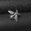 High Quality Brooches Small Fresh Bee Brooch Retro Men Metal Suit Collar Pin KTY