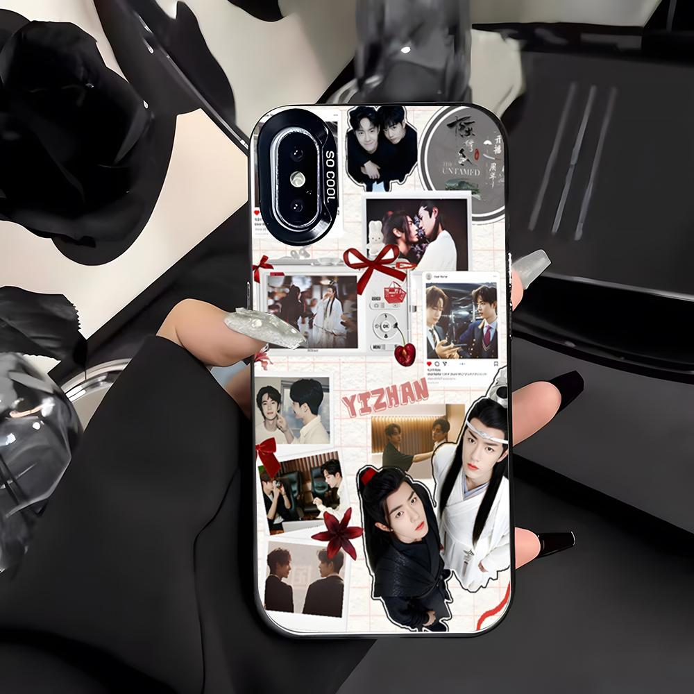 Wang Yibo XiaoZhan Phone Case For IPhone 17 Air 16 E 15 14 Plus 13 12 11 Pro Max Colored Silver Cover