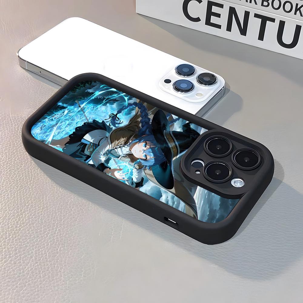 R-Roxy Mushoku Tensei Anime Phone Case For IPhone 17 Pro Max 15 Pro 16 14 Plus 12 13 Mini 11 Pro Shockproof Soft Cover