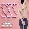Figure 8 Elastic Resistance Band for Women's Back and Shoulder Workouts
