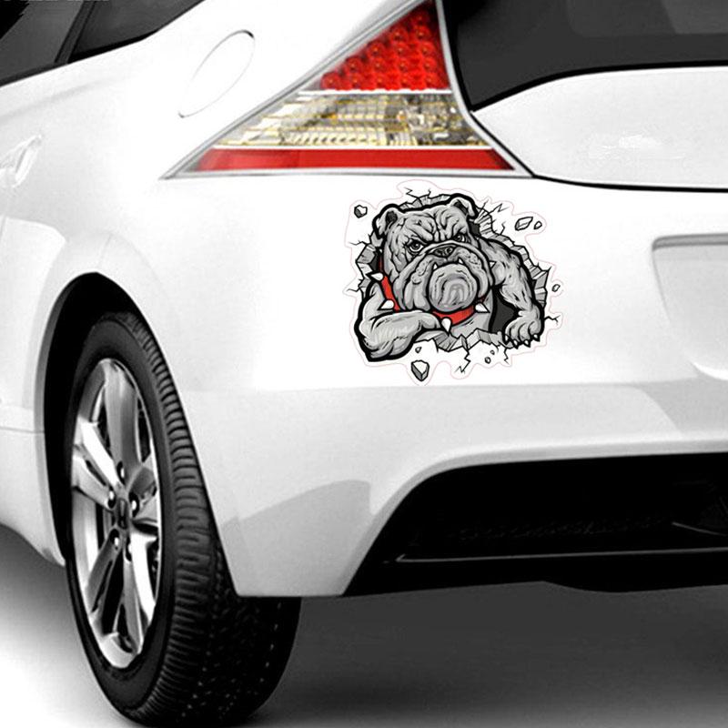 Перец бульдог автомобильная наклейка забавные наклейки автоаксессуары мультяшные наклейки