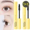 Prong Waterproof Mascara No-Remove Washable, Black, 2 Pcs.
