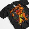 Футболка Metroid Samus NES Классическая игра Nintendo Ретро Графическая футболка Все размеры Унисекс Футболка