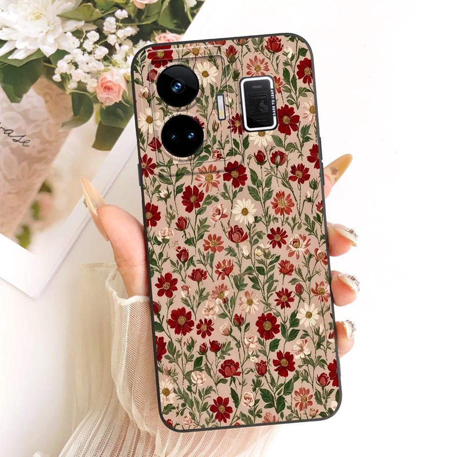 For Realme GT Neo 5 Case RealmeGT3 RMX3709 Cool Owl Dragon Painted Cover Soft Silicone Case For Realme GT 3 GT3 GTNeo5 240W Bags