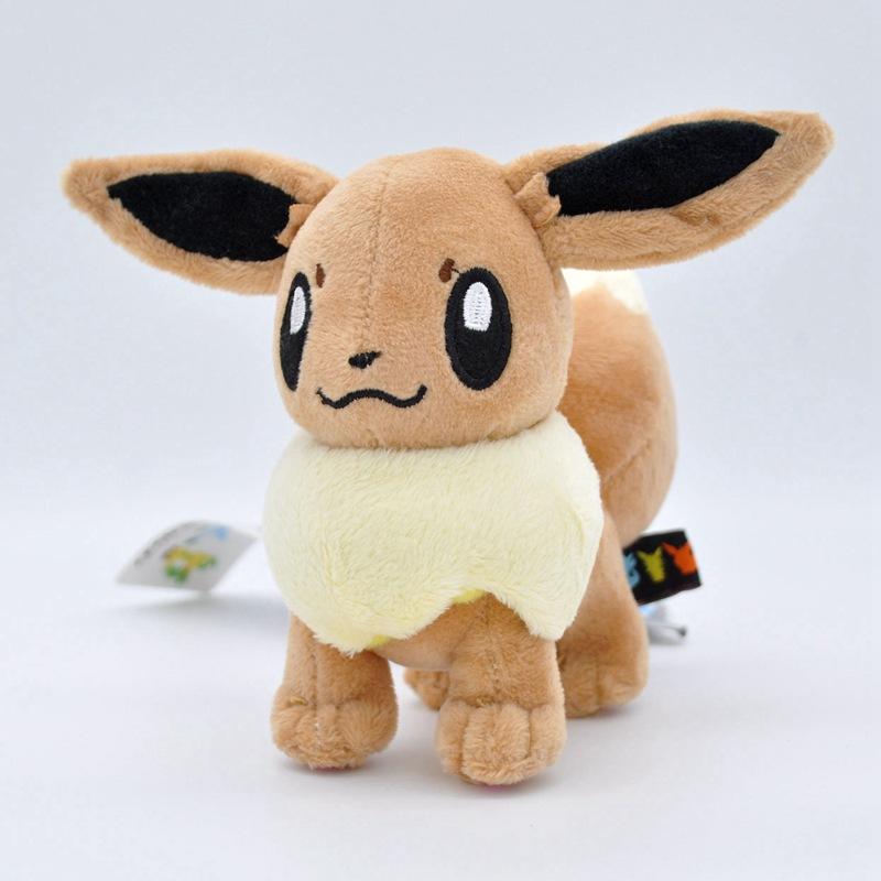 Eevee Evolution Vaporeon Plush Toy Jolteon Flareon Espeon Umbreon Glaceon Leafeon Sylveon Stuffed Doll Exquisite Gift