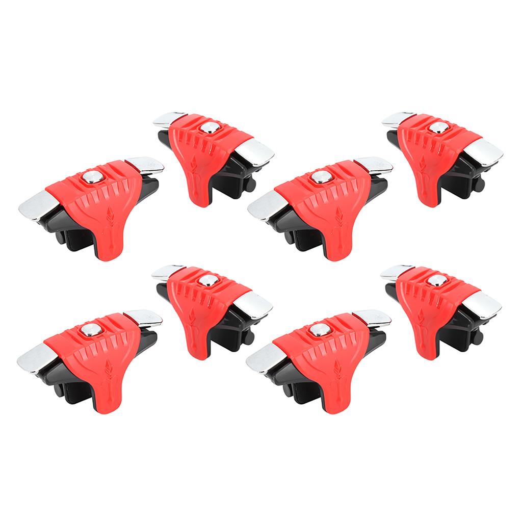 8 шт. F1 металлические игровые кнопки мобильный стрельба триггер контроллер геймпад для PUBGRed