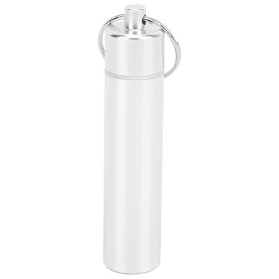 Мини-таблетница из алюминиевого сплава, водонепроницаемый брелок, держатель для таблеток, органайзер для улицы