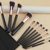 12 Pieces Creative Makeup Brush Set Portable Cosmetic Brushes For Cosmetology Students Travel Face And Eye Brushes