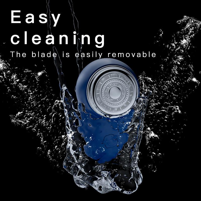 MOTAWISH мини электробритва портативная мужская бритва с цифровым дисплеем для дома и путешествий мини бритва