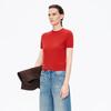 JNBY Autumn Cashmere Blend Short-Sleeve Pullover