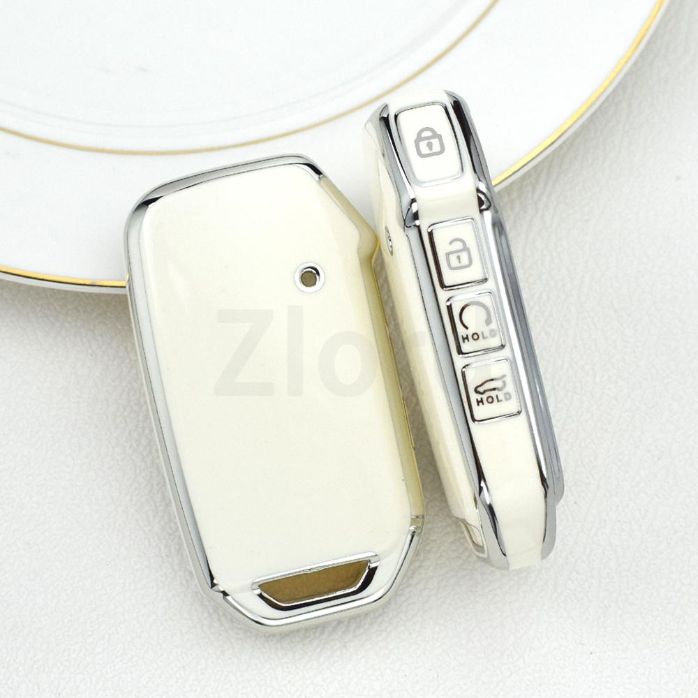 For Kia Ray 2023 Sportage 2022 K7 2020 K3 Cerato 2020 Cadenza 2020 Sorento 4 Soul Telluride TPU Car Remote Key Fob Case Cover