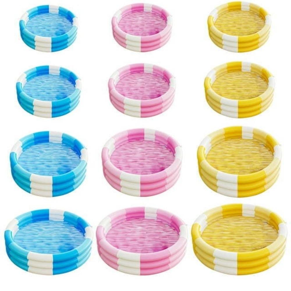 Расслабляющий надувной бассейн Круглый водный бассейн Утолщенный детский бассейн для малышей В помещении На улице