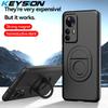 KEYSION Противоударный чехол для Xiaomi 12T 5G POCO F4 GT, матовый жесткий пластиковый чехол-подставка для телефона, задняя крышка для Xiaomi Redmi K50 Gaming