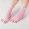 Five-finger Socks High Elasticity Thermal Cotton Anti-skid Women Socks Female Socks