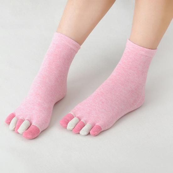 Five-finger Socks High Elasticity Thermal Cotton Anti-skid Women Socks Female Socks