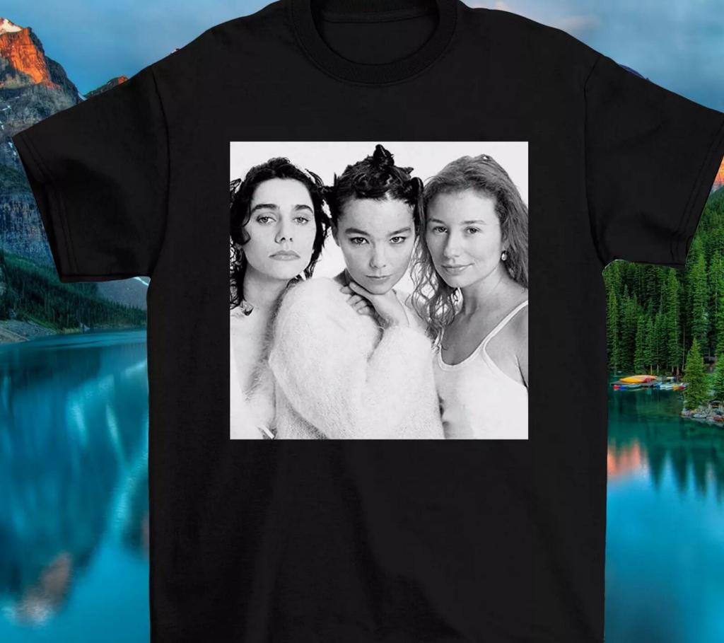 26 PJ Harvey Bjork Tori Amos London 1994 Retro T Shirt Size S M L 2345XL White Unisex T-Shirt
