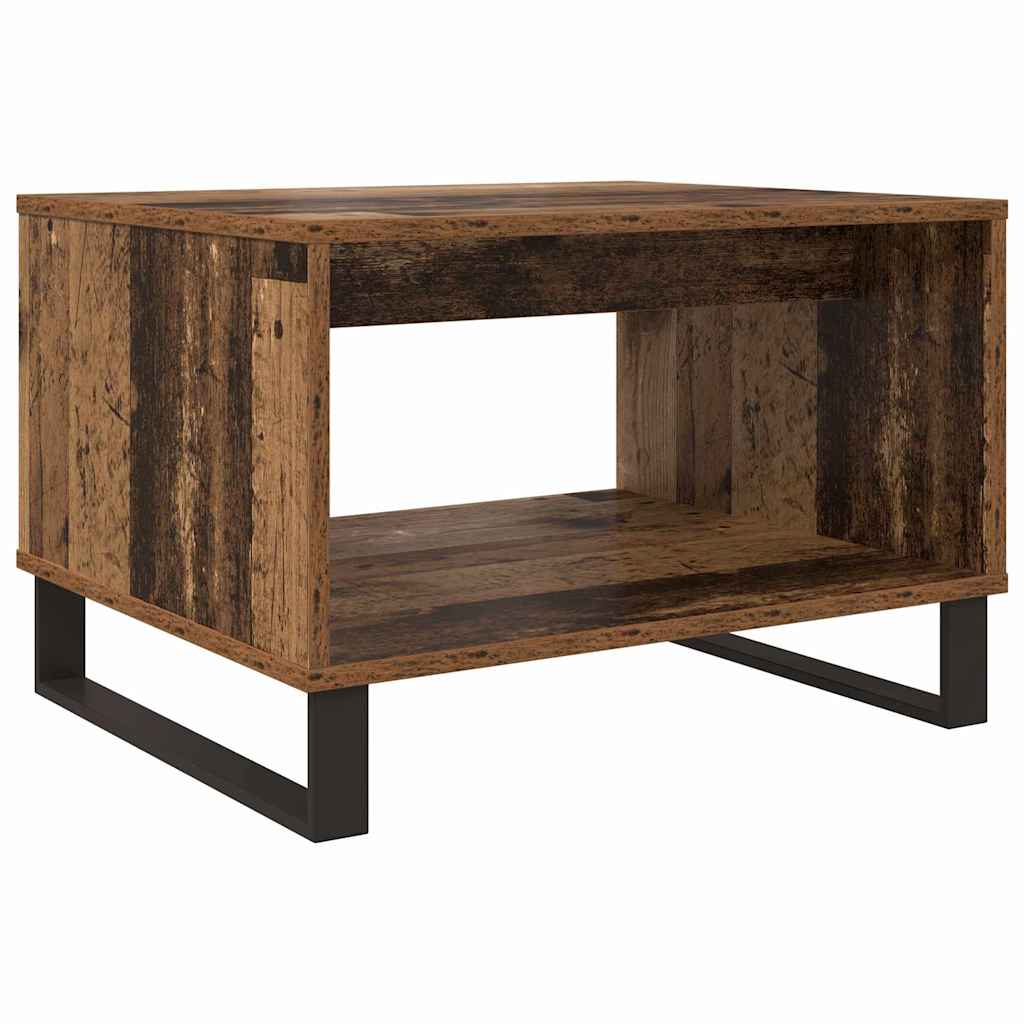 Vintage Wood Coffee Table 60 x 50 x 40 cm Wood Based Material