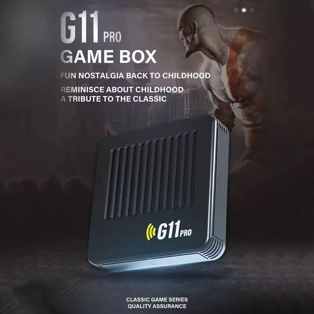 Игровая приставка Cross G11 Pro Dual System - Открытый исходный код, Для двух игроков, God of War, Домашние развлечения