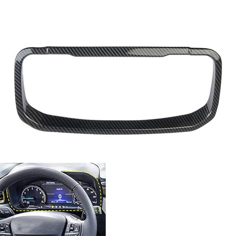For Ford Maverick - Car Rearview Mirror Decoration Cover Trim Interior Accessories Carbon Fiber
