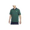 Club Retro Stripe Breathable Casual Polo Shirt Men Tops Deep-Navy FN3897410