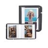 Kinokoo for Instax Fujifilm Instax Wide Photo Album Polaroid Square Photo Storage Album Inch Polaroid Square Wide Film Compatible 28 Sheets PU Leather