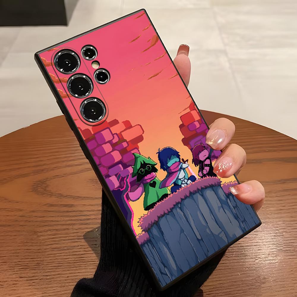 Чехол для телефона D-Deltarune Для S23 Samsung S26 S24 S25 Ultra S22 S20 Fe S21 Plus A16 A54 A34 A53 Задняя крышка