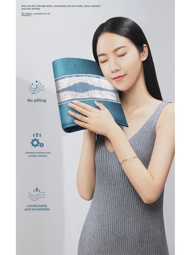 Электрический согревающий пояс Oaks с морской солью и полынью - лечебный компресс для плеч, шеи, талии - идеальный подарок для родителей