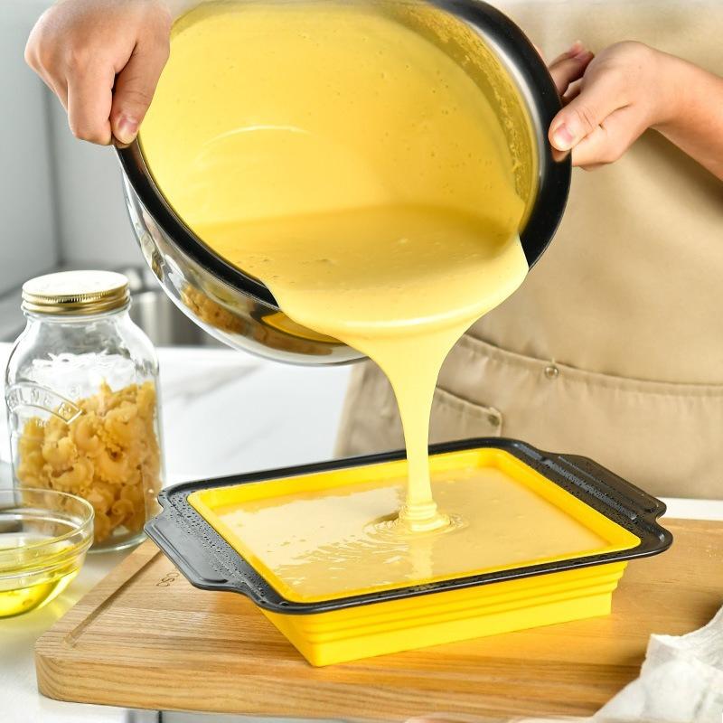 Антипригарные формы для выпечки, Силиконовый набор для выпечки с дизайном «нажми для извлечения», Прихватки, Лопатка и Кисточка Гибкие, Не содержат БФА, Подходят для мытья в посудомоечной машине и для духовки