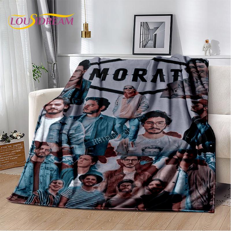 Плед Музыкальная группа Morat 29 стилей Исаза Вилламил Певец, Мягкий плед для дома Спальни Кровати Дивана Пикника Путешествия Офиса Покрытие